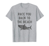 Funny Shark T-Shirt Beach Race Tee Shirt Men Women Kids