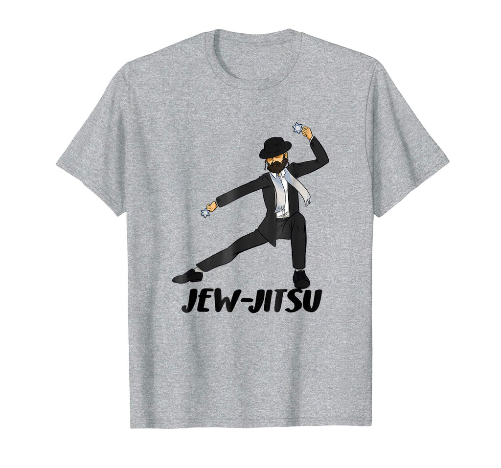 Jew Jitsu Funny Jewish Hanukkah T-Shirt