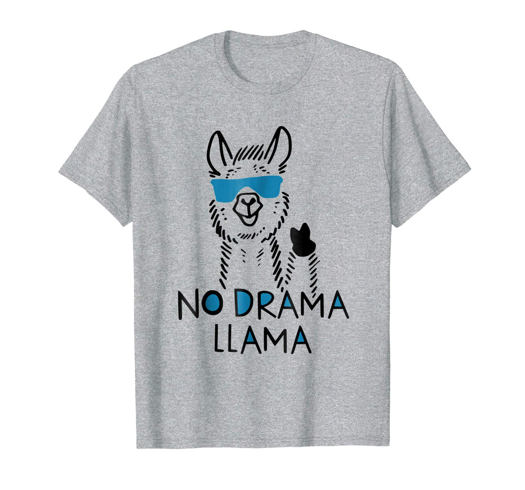 &quot;No Drama Llama&quot; Funny Animal Lover T-shirt