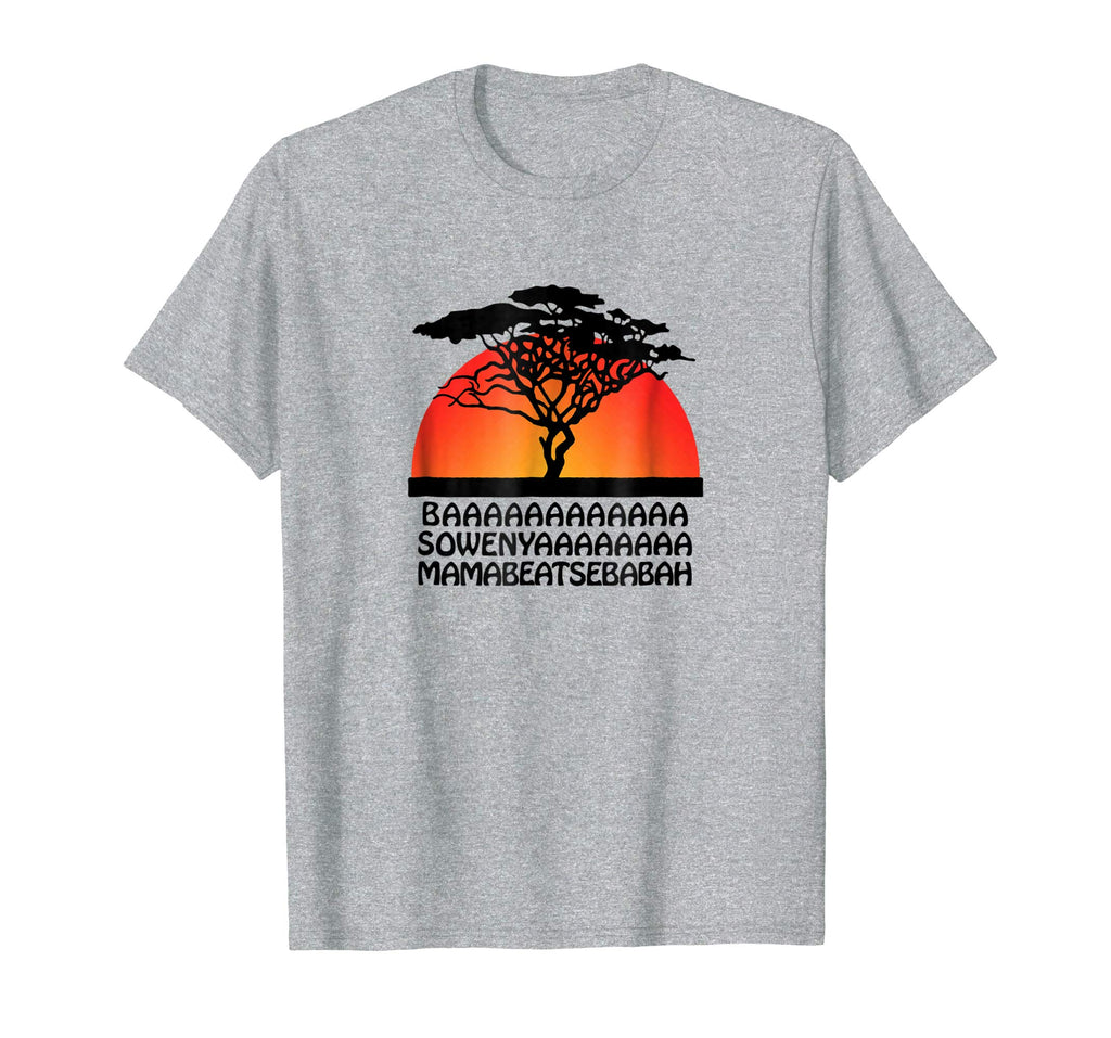 BAAA SOWENYA MAMABEATSEBABAH Funny Song Quote T-shirt