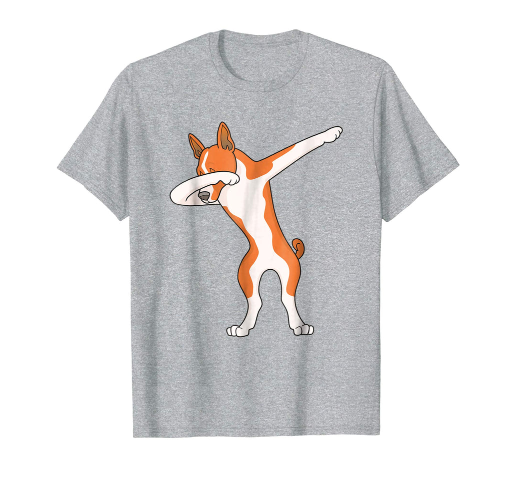 Basenji Dabbing Shirt Funny Dog Dab Dance T-Shirt